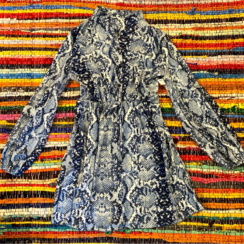 Summer Snakeskin Stylish Dress!